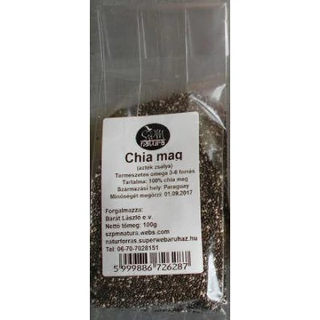 SzpM Chia mag fekete 100g