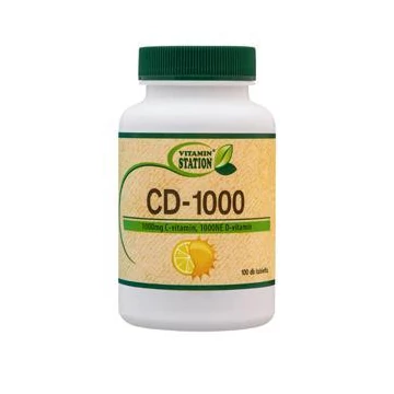 Vitamin Station CD-1000 tabletta 100x