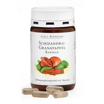 S.Bernhard Gránátalma Shizandrával kapszula 90x