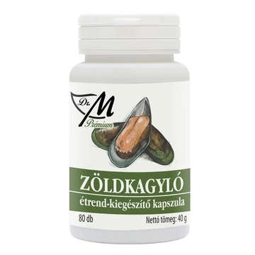 Dr.M Prémium Zöldkagyló kapszula 80x