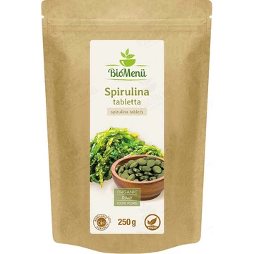Biomenü Bio spirulina tabletta 250g