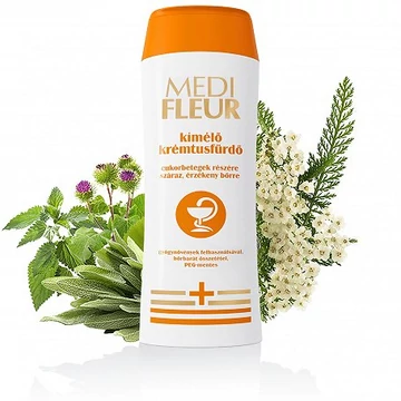 Medifleur tusfürdő cukorbetegek száraz érzékeny börre 200ml