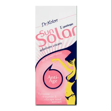 Dr.Kelen Sunsolar Anti-age szolárium aktivátor krém 12ml