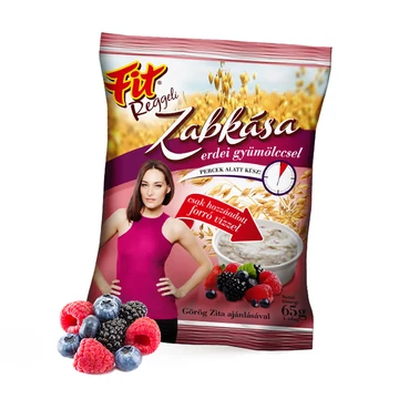 Fit reggeli zabkása erdei gyümölcsös 65g