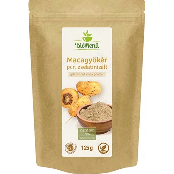 Biomenü Bio macagyökér por zselatinizált 125g