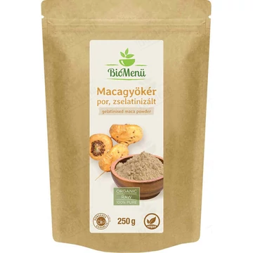 Biomenü Bio macagyökér por zselatinizált 250g
