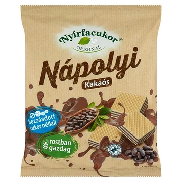 Nyírfacukor kakaós,xilites,rostban gazdag nápolyi 180g