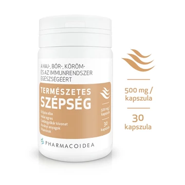 Pharmacoidea Természetes szépség haj bőr köröm kapszula 30x
