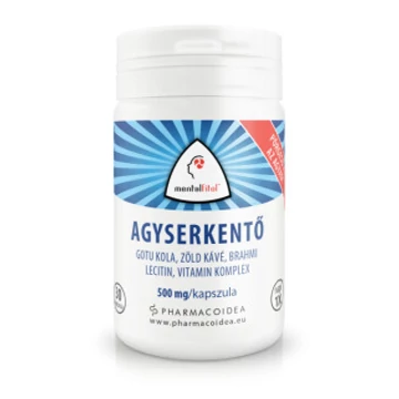 Pharmacoidea Mentalfitol agyserkentő kapszula 30x