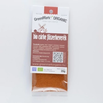 Greenmark bio csirke fűszerkeverék 20g
