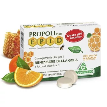 Specchiasol Propolisz szopogatós tabletta narancs csipke 20x