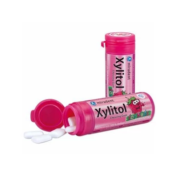 Xylitol rágógumi  eper ízű 30x