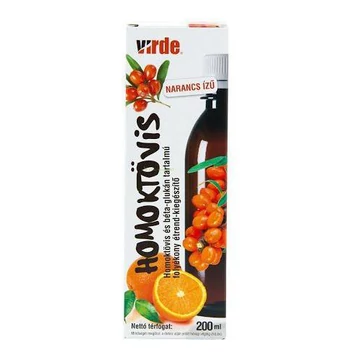 Virde Homoktövis folyékony étrend-kiegészítő 200ml