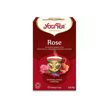 Yogi bio tea Rózsa filteres 17g