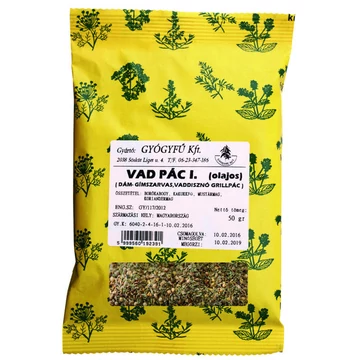 Gyógyfű Vad pác I. 50g
