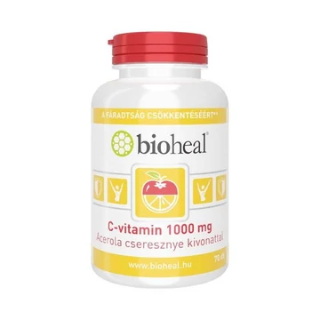 Bioheal C-vitamin 1000mg acerola cseresznye kivonattal 70x