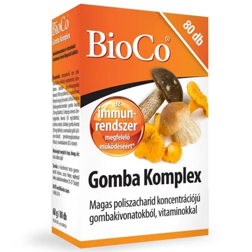BioCo Gomba komplex tabletta 80db