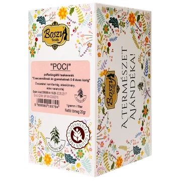 Boszy tea Poci puffadásgátló filteres 20x