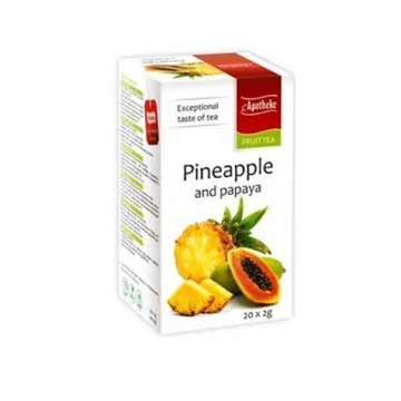 Apotheke gyümölcstea Ananász Papaya 20x2g 40g