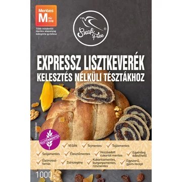 Szafi Free expressz lisztkeverék Kelesztés nélküli tésztákhoz 1000g