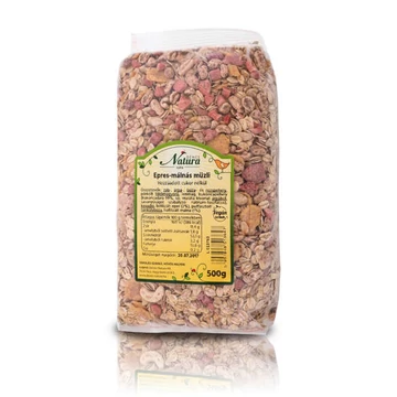 Natura Müzli epres-málnás 500g