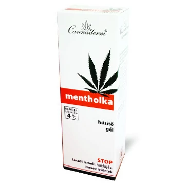 Cannaderm Mentholka fájdalomcsillapító hűsítő gél 200ml