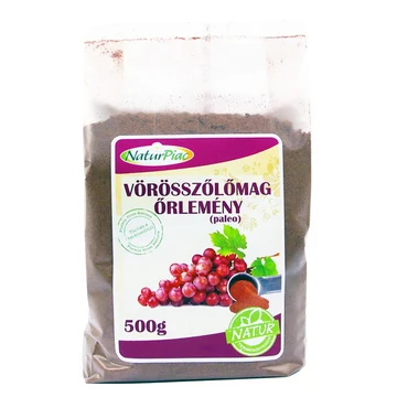 NaturPiac Vörös szőlőmag őrlemény 500g