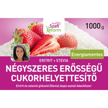 Szafi Reform Négyszeres erősségű cukorhelyettesítő 1000g