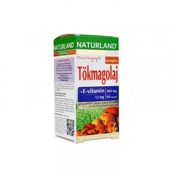 Naturland Tökmagolaj kapszula E-vitaminnal 60x