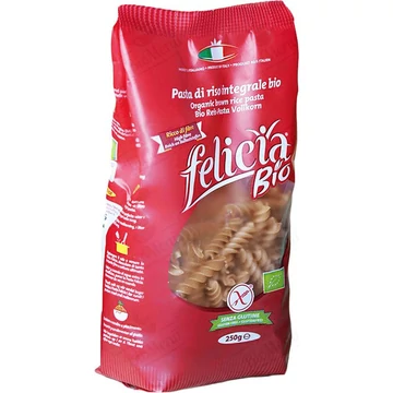 Felicia bio barnarizs tészta gluténmentes fussili 250g