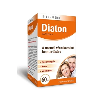 Interherb Diaton cukorkontroll kapszula 60x
