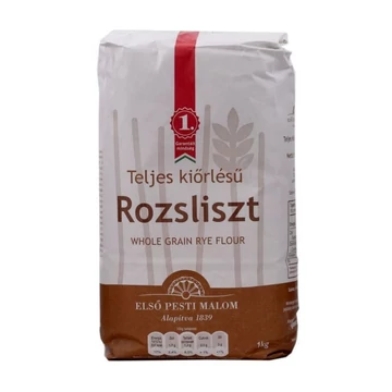 Első Pesti Malom Rozsliszt teljes kiőrlésű 1kg