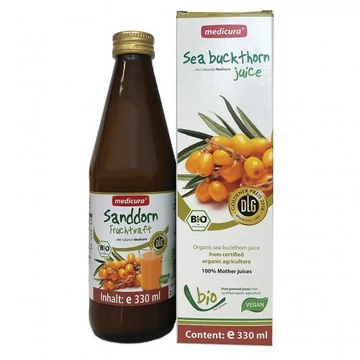 Medicura Homoktövis gyümölcslé 100% bio 330ml