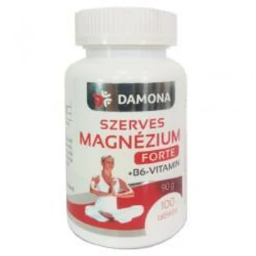 Damona szerves magnézium+B6 Forte tabletta 100x