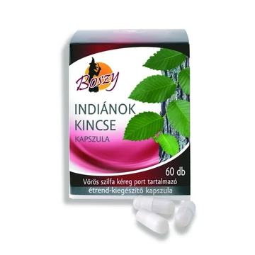 Boszy Indiánok Kincse kapszula 60x