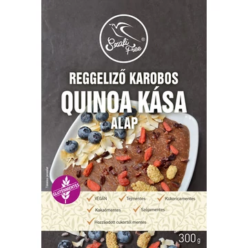 Szafi Free reggeliző karobos quinoa kása alap 300g