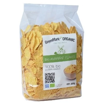 Greenmark bio amaránt flakes 200g