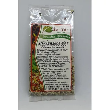 Íz-Tár Szezámmagos sült fűszerkeverék 20g