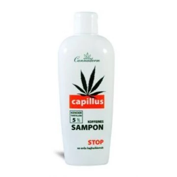 Cannaderm Capillus sampon 5% koffeines,erős hajhullásra 150ml