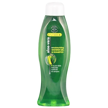 Estrea tusfürdő és sampon Aloe vera 1000ml