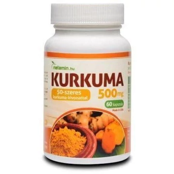 Netamin Kurkuma 500mg kapszula 60x