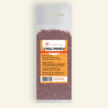 Toldi fűszer chili pehely tört 30g