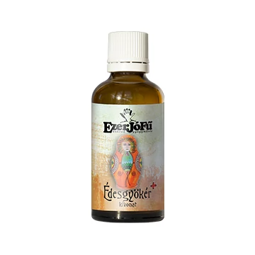 Ezerjófű Édesgyökér+ kivonat glicerines 50ml