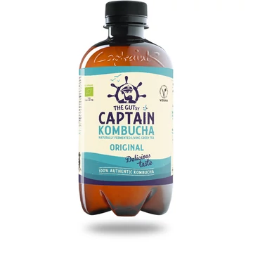 Captain Kombucha tea natúr 400ml