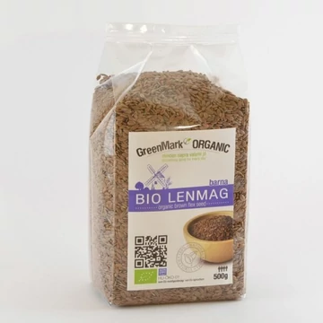 GreenMark bio lenmag barna 500g