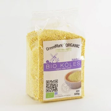 GreenMark bio köles hántolt 500g
