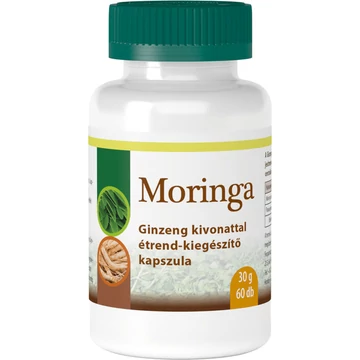 Viva Natura Moringa kapszula ginzeng kivonattal 60x