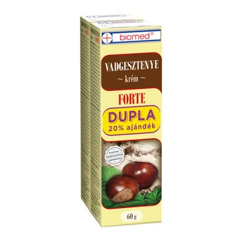 Biomed Vadgesztenye krém Forte Dupla 2x60g 120g