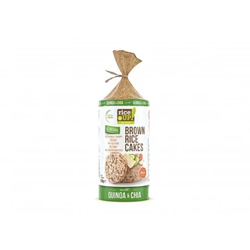 Rice up puffasztott szelet chiamag-quinoa Barnarizs 120g