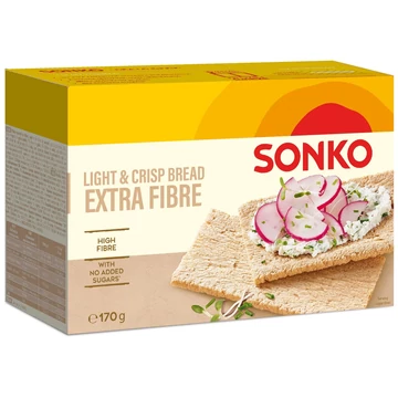 Sonko Ropogós kenyér extra rostokkal 170g